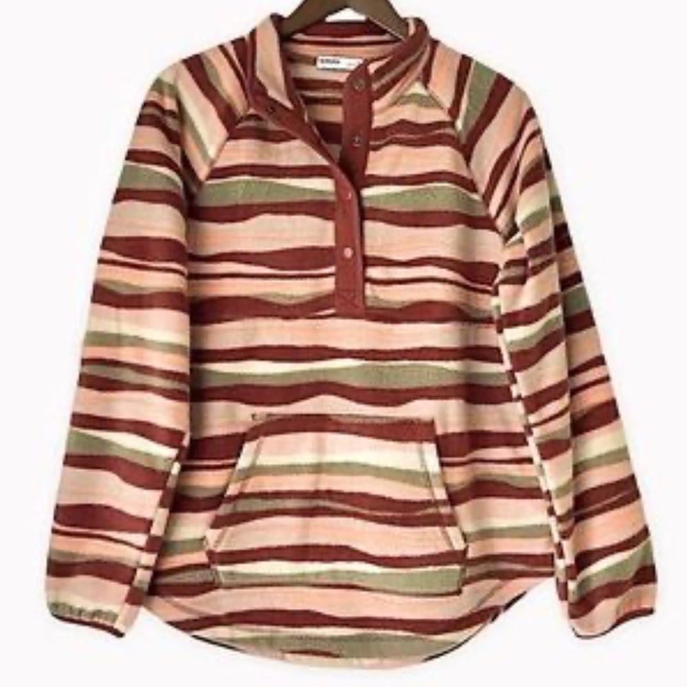 Sonoma half "zip" fleece pullover